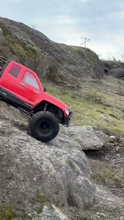 Axial Scx6, We both almost went over on this one