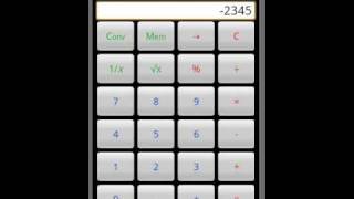 Android UberCalc App: Basic Calculator Demo screenshot 4