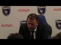 Mikael Stahre on tonight's draw vs. Houston Dynamo