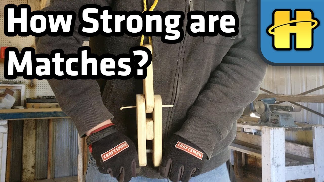 Match Strength Test: Crash Course Statics E2.5 - YouTube