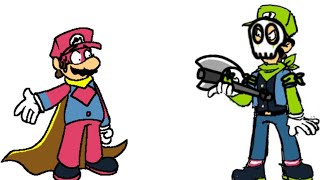 Marios Madness V2 Oh God No D-Side Remix Fanmade