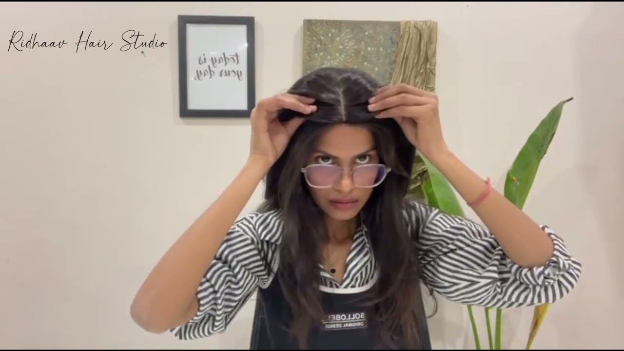 4x4 Hair Topper | Full Crown Coverage | 100% Raw Human Hair | Ridhaav Hair Studio