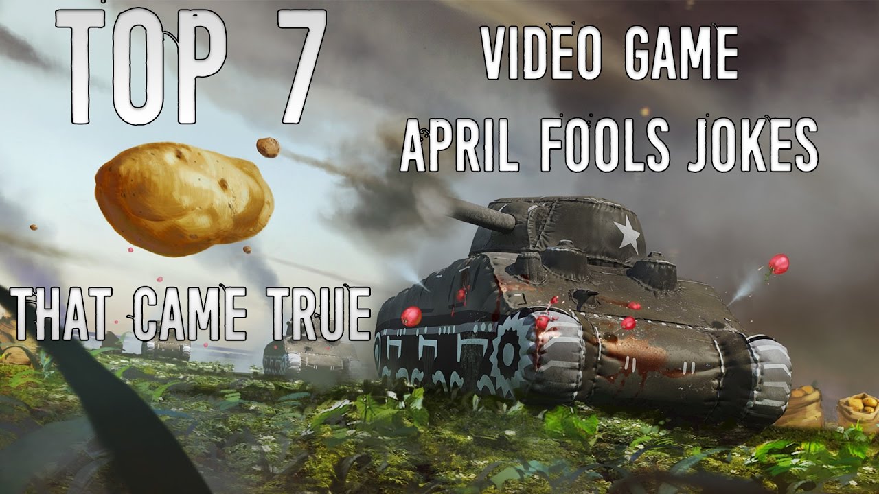 Top 7 Video Game April Fools Jokes that came true