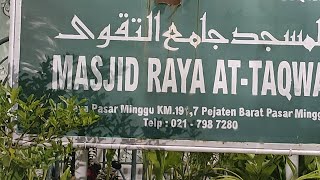 Detik Detik Kedatangan KH Rhoma Irama Di Masjid AT TAQWA