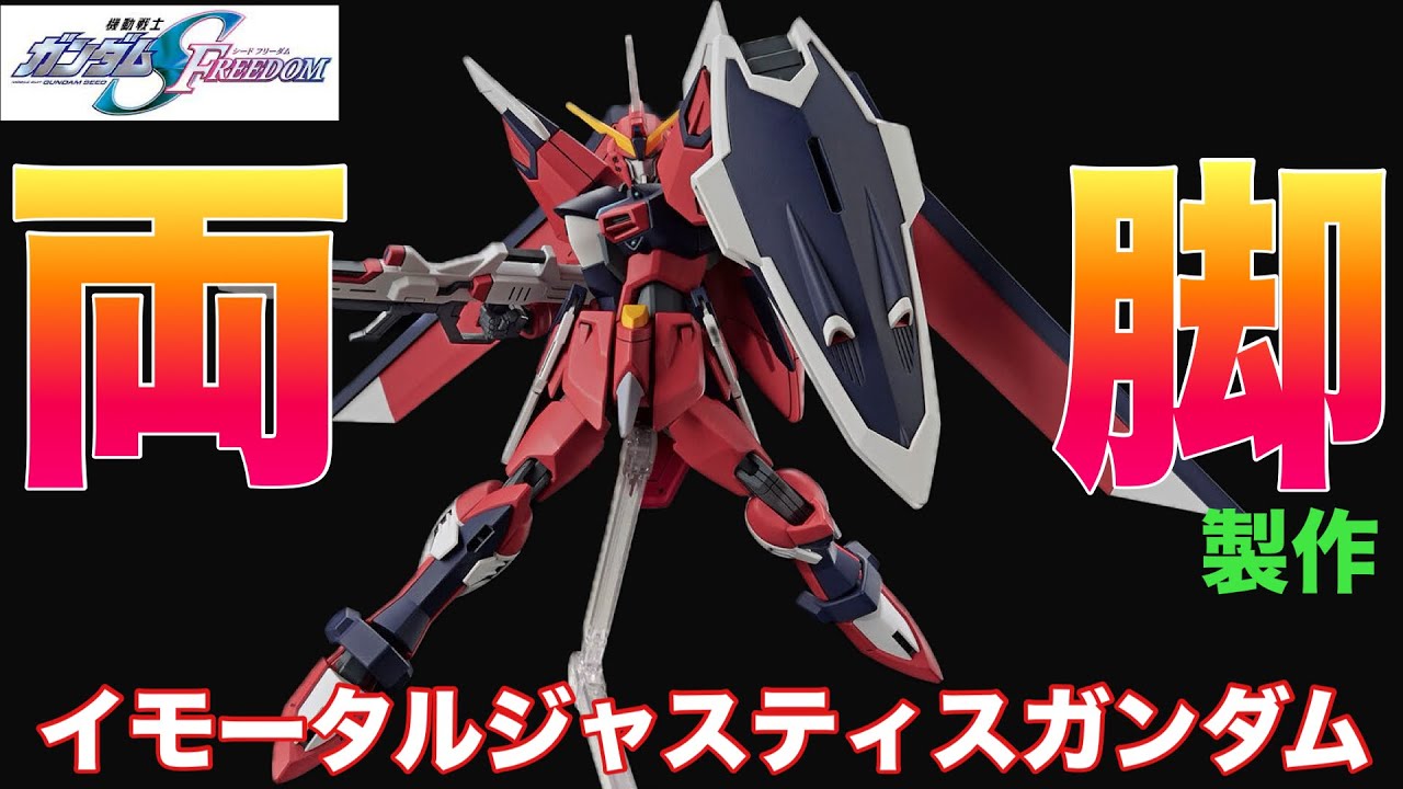製作依頼品イモータルジャスティス ガンプラ】HG 1/144『イモータルジャスティスガンダム』機動戦士