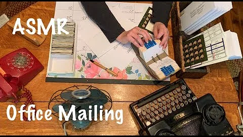 ASMR Request/ Office mailing (No talking)Stuffing ...