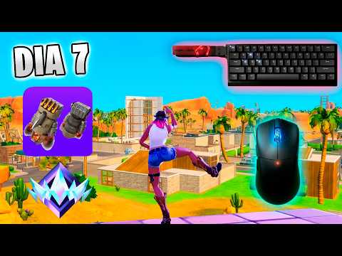 DÍA 7:"Este objeto da mucho asco" 🤮 Fortnite ASMR (Una única partida por día)