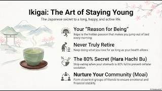 IKIGAI - Chapter 1 Summary - The Art of Staying Young while growing old