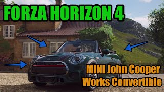 Forza Horizon 4 - Realistic Driving - MINI John Cooper Works Convertible screenshot 3