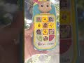 COCOMELON TALKING FUNNY 🤣#trending #cocomelon #phone #toys #shorts