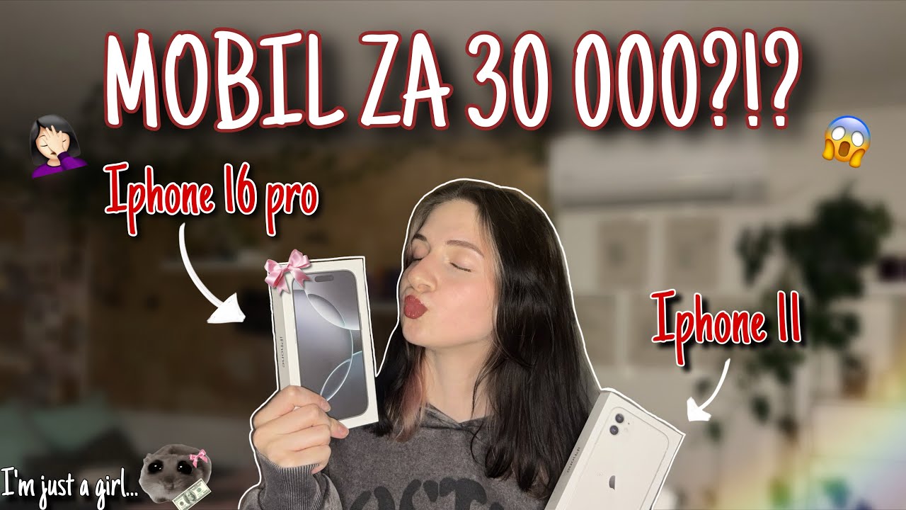 KOUPILA JSEM SI IPHONE 16 PRO | unboxing | Leňuš