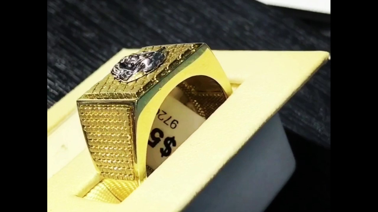 Cross cut Versace ring by Noura's Jewellery