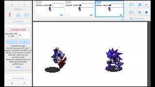 Mecha sonic vs metal sonic (stick nodes sprite animation)