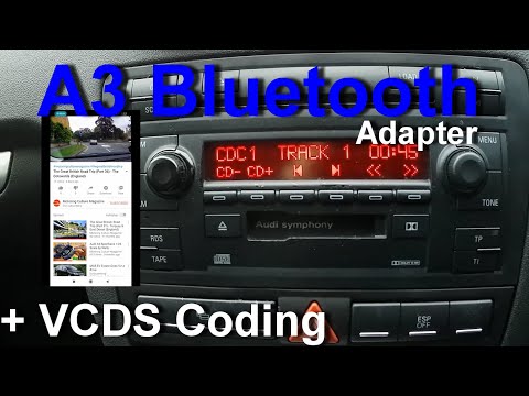 아우디 A3 8P 블루투스 어댑터 + VCDS 코딩