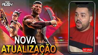 🔴 AO VIVO - NOVA ATUALIZAÇÃO DO PRIME RUSH! NOVO PASSE DE BATALHA E MUITO MAIS🔥 LIVE VERTICAL