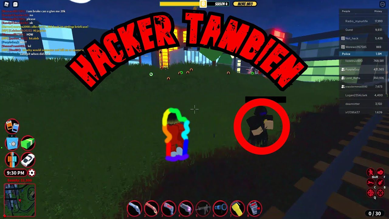 King Von Lets' Play: Killing A HACKER IN ROBLOX JAILBREAK