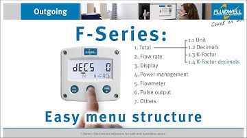 F-Series: Easy menu structure