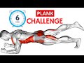 6 minute intense total plank workout for toned abs and a strong core