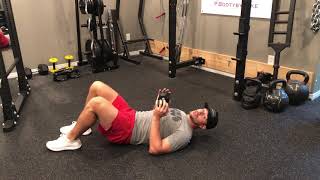 Reverse Plank Iso Hold with DB
