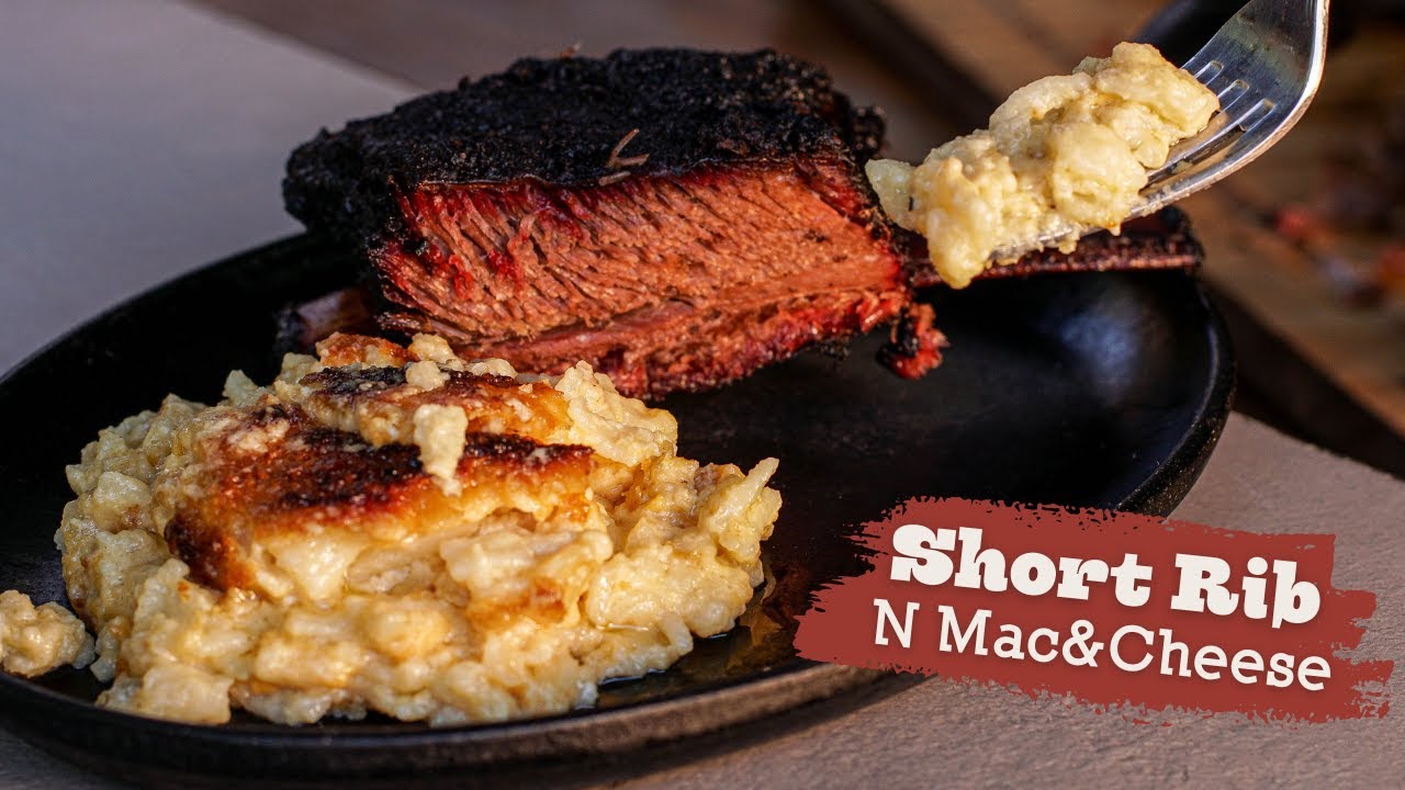 Smoked Beef Ribs with Mac & Cheese | Low & Slow | Josh Rawson