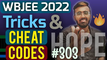 Assumption Method Tricks for WBJEE 2022🔥🔥🔥| Tricks & Cheat Codes #303 #wbjee2022 #wbjee