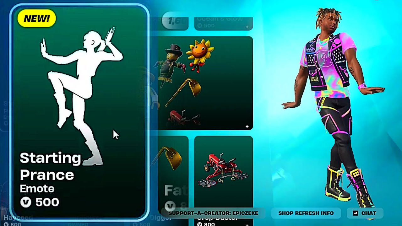 Fn Emotes NEW LAUFEY EMOTE!! | Dec. 31st, 2024 Fortnite Item Shop - YouTube