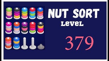 Nut Sort Level 379 Walkthrough | Nuts Sort Level 379