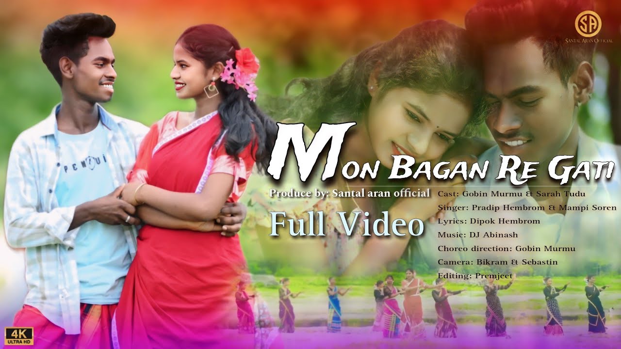 Mon Bagan Re Gati || New Santali Modern song video 2025 || FULL VIDEO || DJ Abinash 