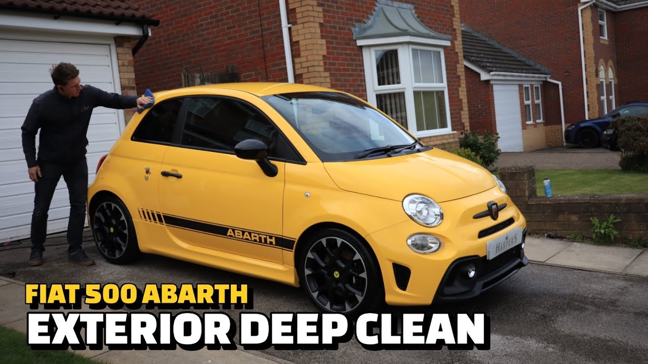 Fiat 500 Abarth Exterior Wash - Deep Clean