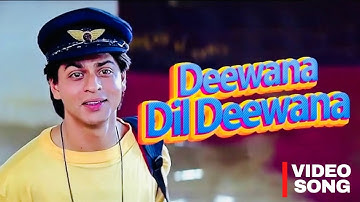 Deewana Dil Deewana | HD | Full Song| Kabhi Haan Kabhi Naa | Shah Rukh Khan, Suchitra Krishnamurthy