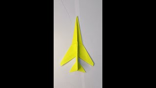 How to make paper jet plane