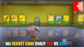 ALL SECRETS CODE CRAZY RED VS BLUE MAP FORTNITE - FIND ALL SECRET CODE LOCATIONS (PART 4)