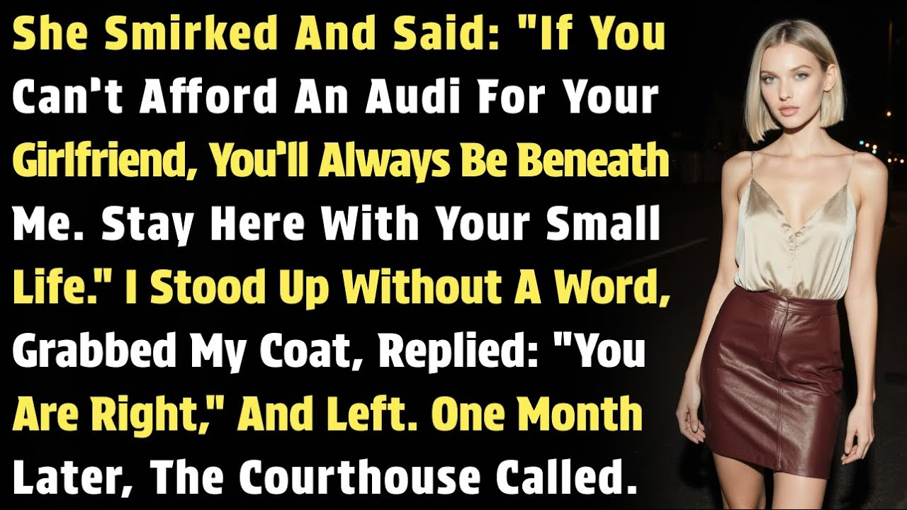 She Smirked And Said: 