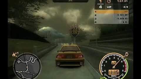 Need For Speed: Most Wanted (2005) - Race #12 - Rosewood Drive (Lap Knockout)