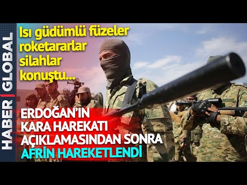 Erdoğan'ın Kara Harekatı Mesajından Hemen Sonra Suriye'de Dikkat Çeken Görüntü!