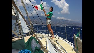 ITALY 🇮🇹  Sailing - Detroit de Messina.. au près avec un Ovni Alubat 435 screenshot 5