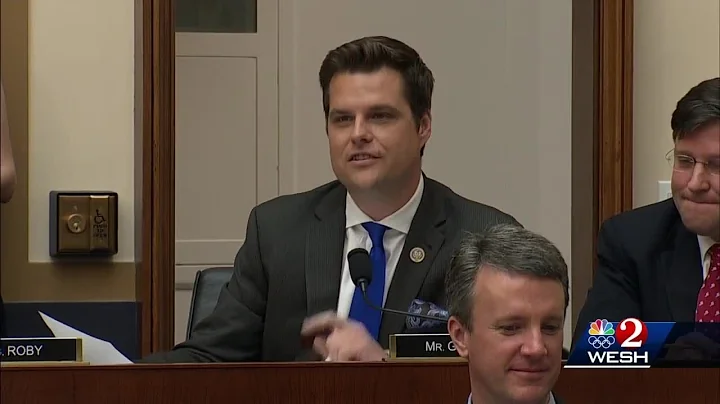Matt Gaetz fights back against allegations