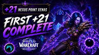 Nexus Point Xenas +21 | Elune's Chosen Guardian Druid TANK POV | Midnight Season 1 Mythic+