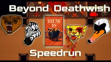 Hotline Miami 2 Break in (Beyond Deathwish) Full Combo in 57.28s (Segmented Speedrun, Level editor)