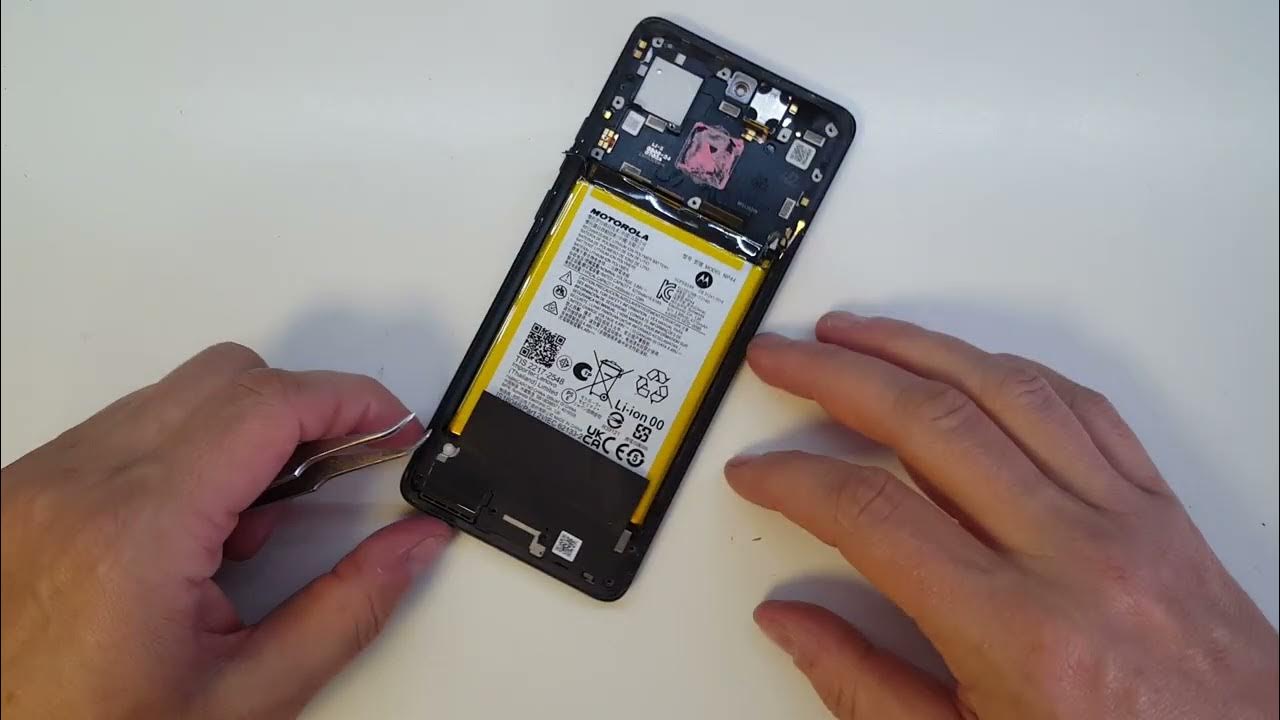 Motorola Edge 40 disassembly LCD replacement YouTube