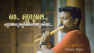 Oh Mridule | Njan Ekananu | Dolphins [Flute Song] By , Dileep Babu .B chords