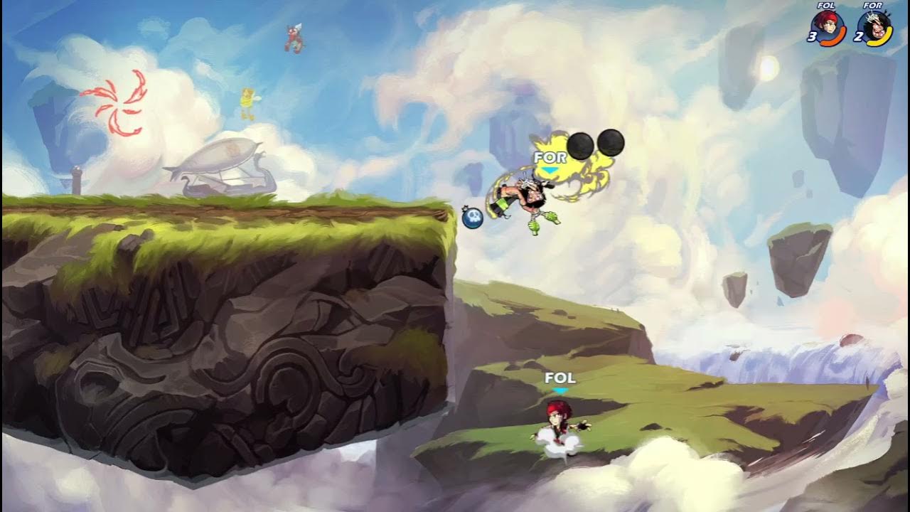 the best unarmed combo in brawlhalla YouTube