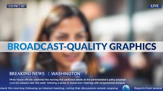 Data-driven graphics for live production | Captivate
