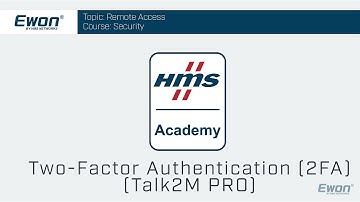 Talk2M Setup - Two Factor Authentication