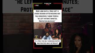 Is J. Cole the only conscious rapper who practice what he preach?  Munin Long shares experience