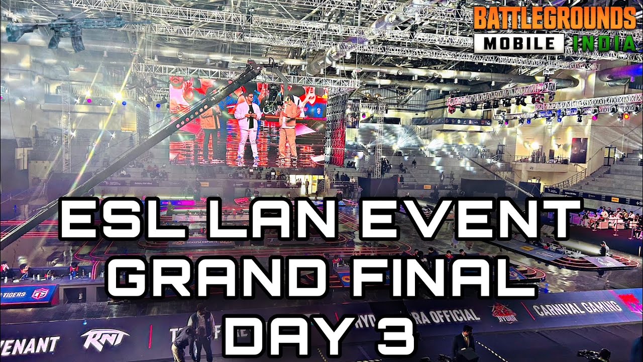 ESL Lan Event Grand Final Day 3 Vlog | Hard Luck To Soul, CG And RNT ...