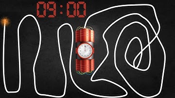 9 Minute Timer - 540 Seconds Countdown - Bomb Timer