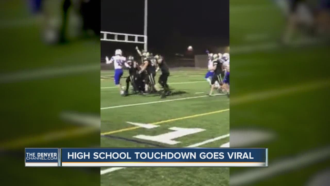 Colorado high school touchdown goes viral