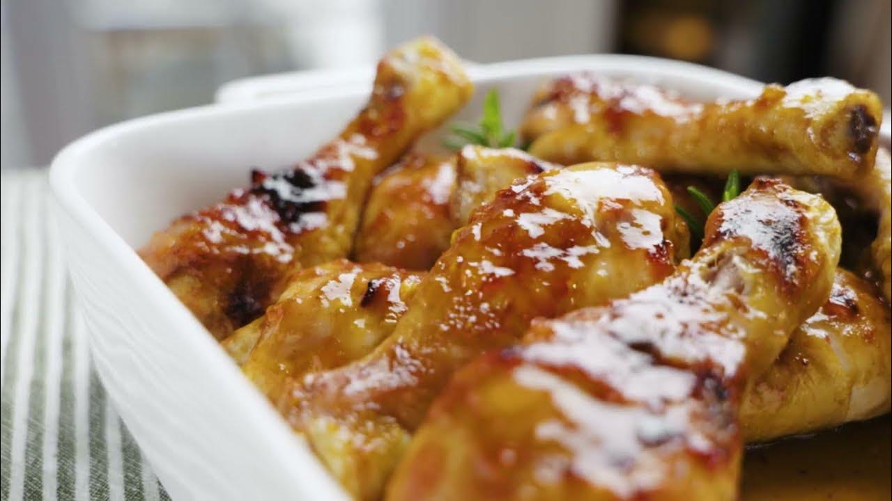 The World's Easiest Apricot Jam Chicken YouTube