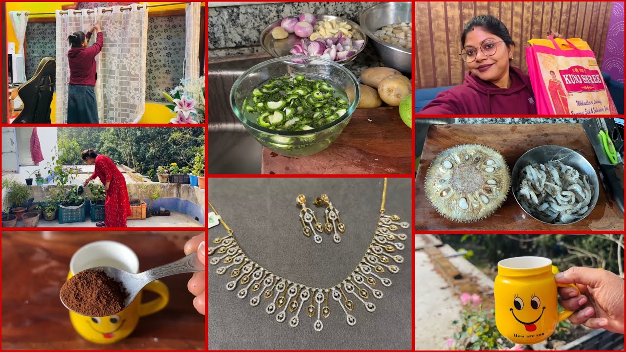 শীতের বেলায় দেরি করে ঘুম থেকে উঠেও কিভাবে সময় মধ্যে সংসারের কাজ একা হাতে দায়িত্ব নিয়ে করিMy Vlog